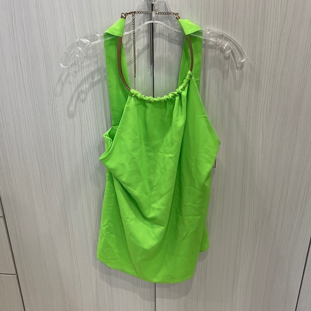Bright Green Blouse